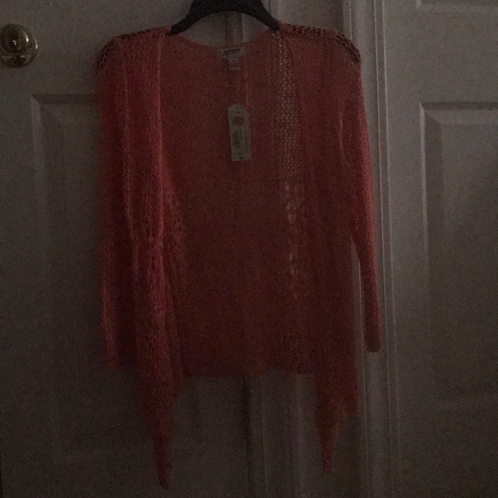 Orange Cardigan